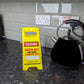 Elves Behavin' Badly Peronsalised A-Frame Warning Sign