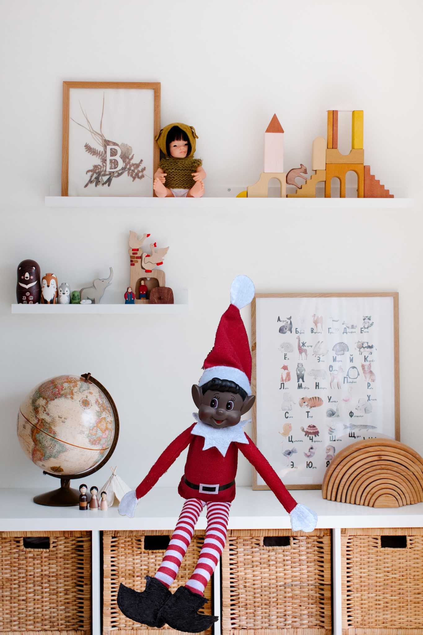 Elves Behavin' Badly 12" Red Long Leg Dolls - Three Variations