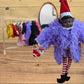 Elves Behavin' Badly Long Fluffy Jacket