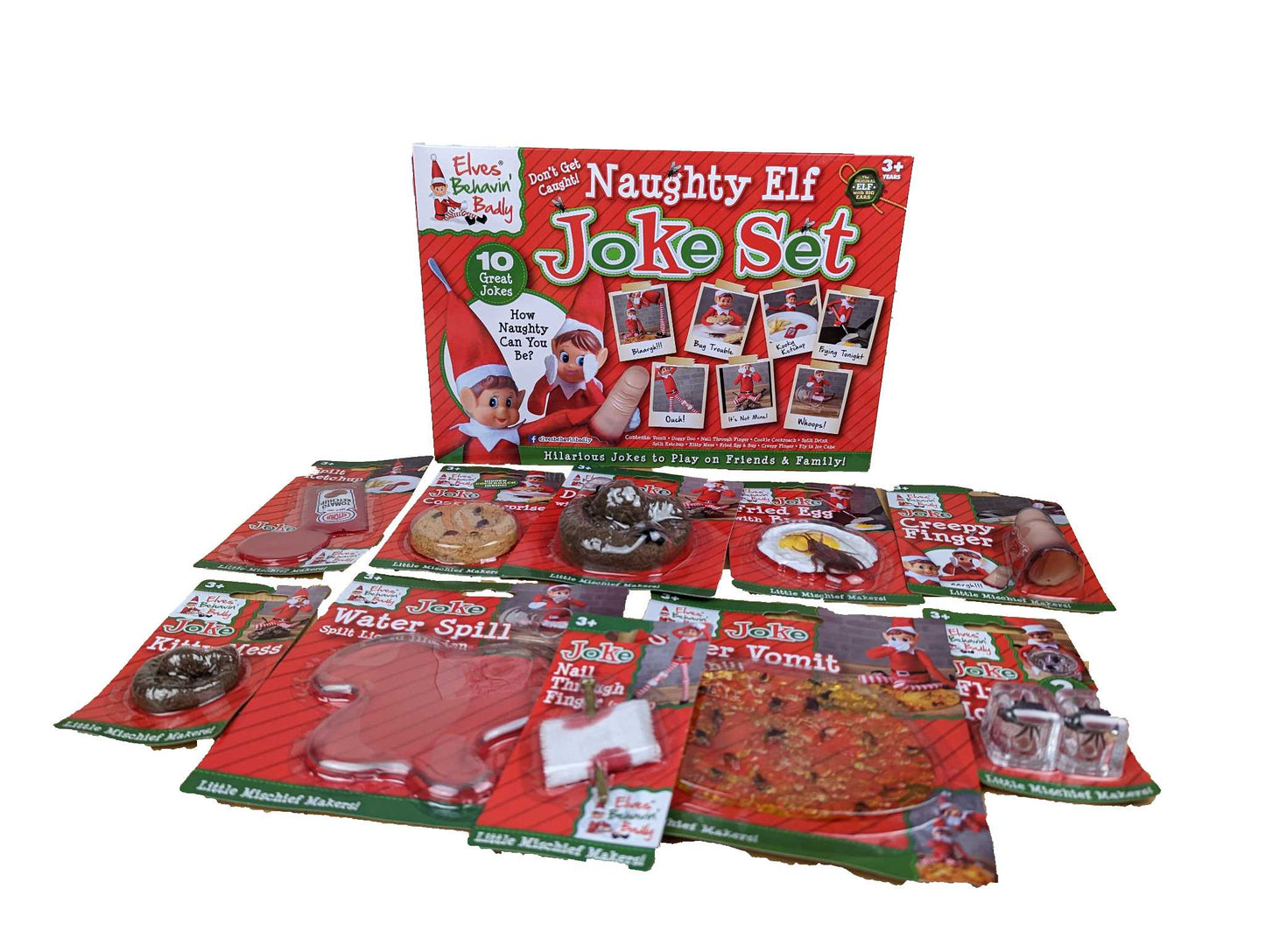 Elves Behavin' Badly Deluxe Box Jokes