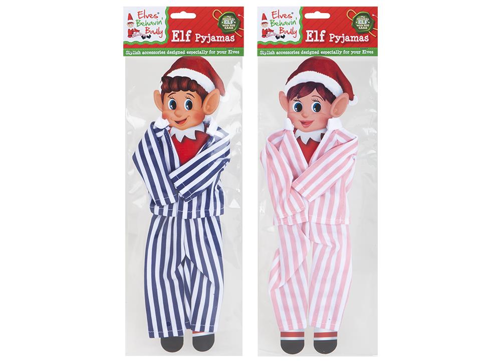 Elves Behavin' Badly Elf Pyjamas