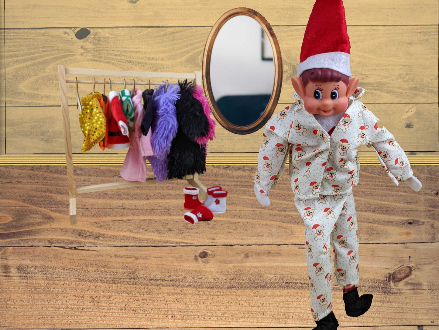Elves Behavin' Badly Elf Pyjamas