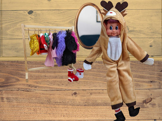 Elves Behavin' Badly Reindeer Outfit