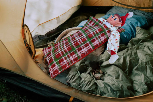 Elves Behavin' Badly Sleeping Bag